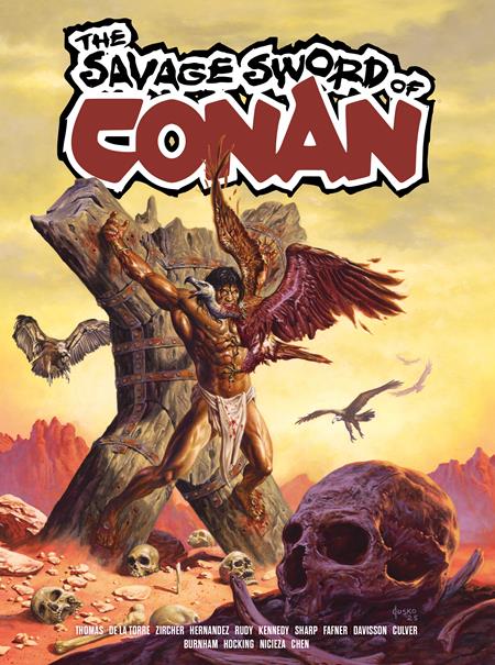 Savage Sword Of Conan TP Vol 03 Direct Market Edition Joe Jusko Cover *PRE - ORDER* - Walt's Comic Shop
