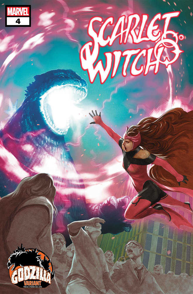 Scarlet Witch #4 Mitsuhiro Arita Godzilla Variant - Walt's Comic Shop