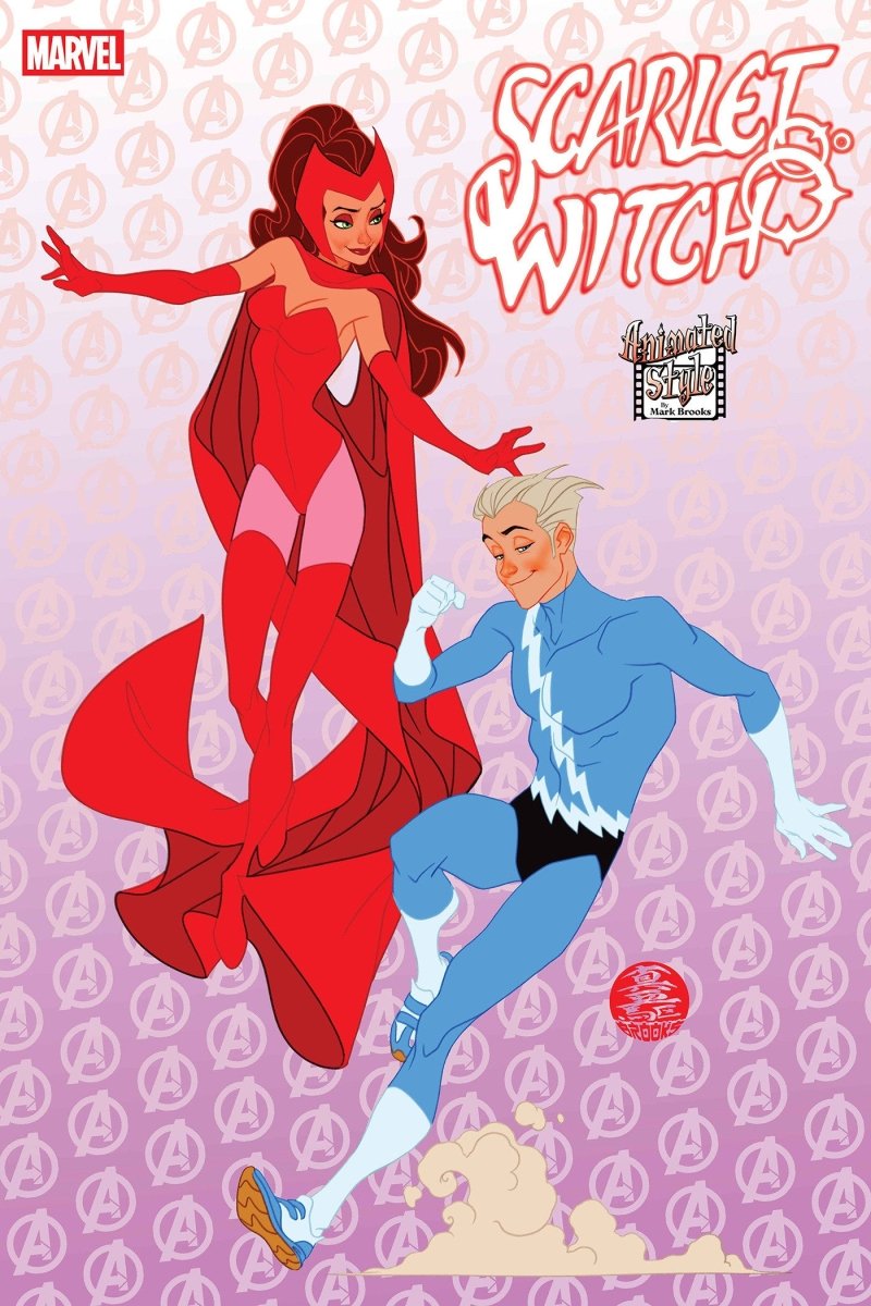 Scarlet Witch #9 Mark Brooks Animated - Style Variant - Walt's Comic Shop