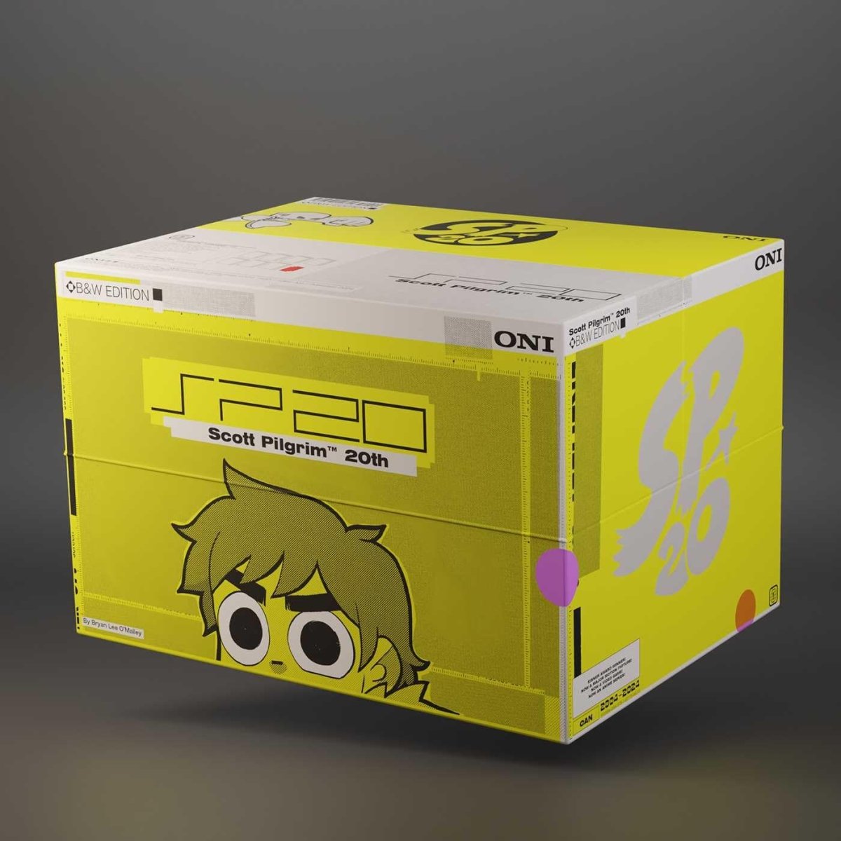 Scott Pilgrim 20th Anniversary HC B&W Box Set - Walt's Comic Shop