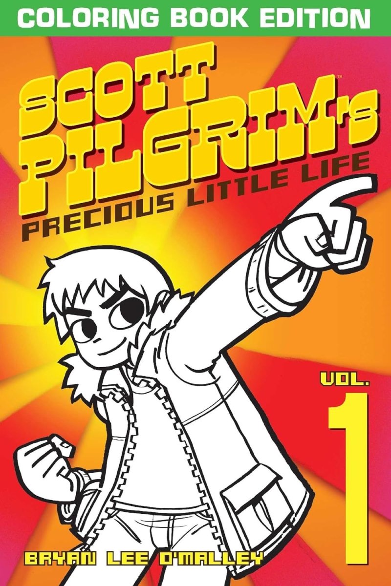 Scott Pilgrim's Precious Little Life Coloring Book TP - Walt's Comic Shop