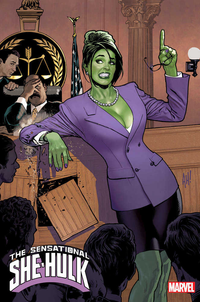 Sensational She - Hulk #9 Adam Hughes Variant - Walt's Comic Shop