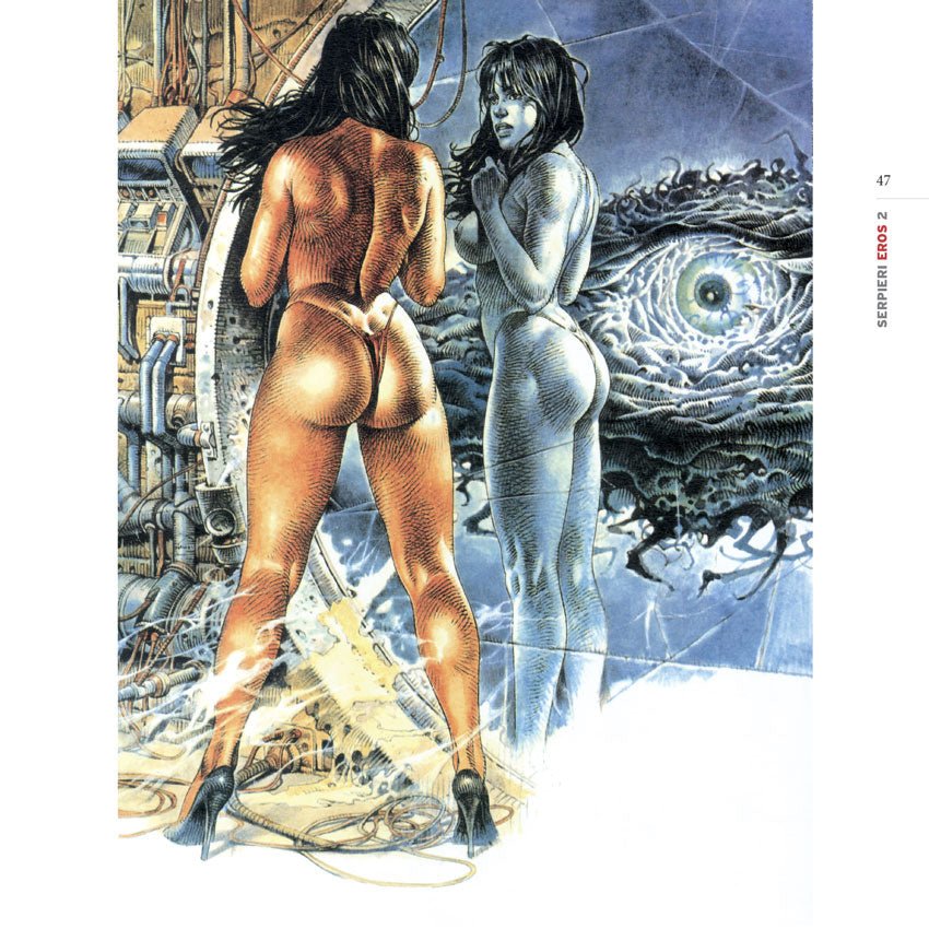 Serpieri Eros Artbook 2 HC incl Print (German Edition 🇩🇪) - Walt's Comic Shop