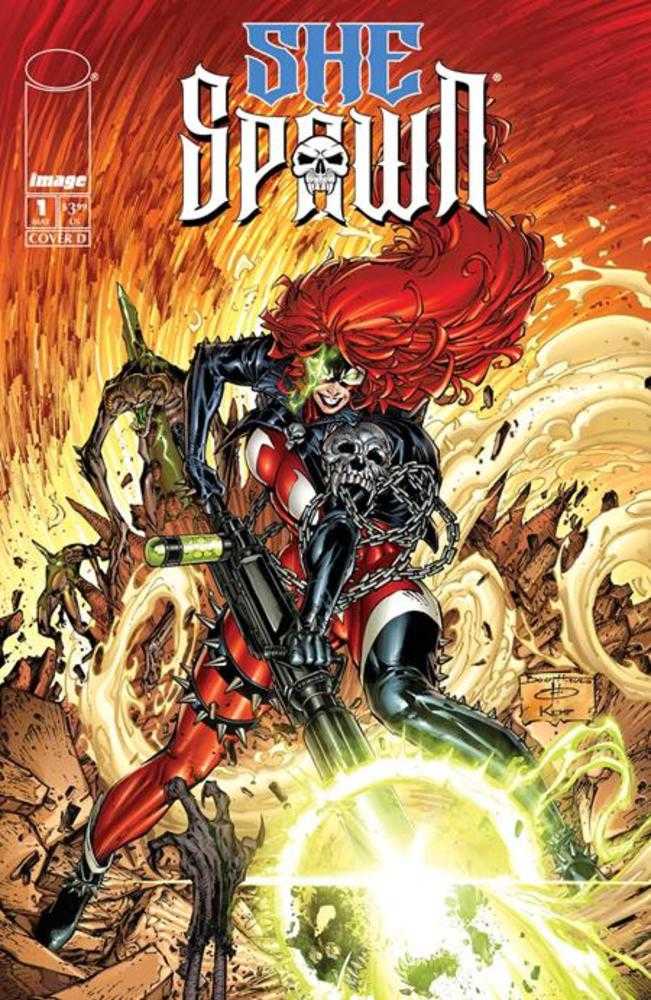 She Spawn 1 (Of 5) Cover D Brett Booth Variant - Walt's Comic Shop