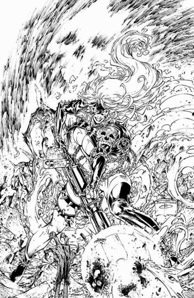 She Spawn 1 (Of 5) Cover E Brett Booth Black & White Variant - Walt's Comic Shop