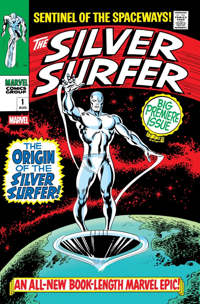 Silver Surfer 1 Facsimile Edition Foil Variant - Walt's Comic Shop
