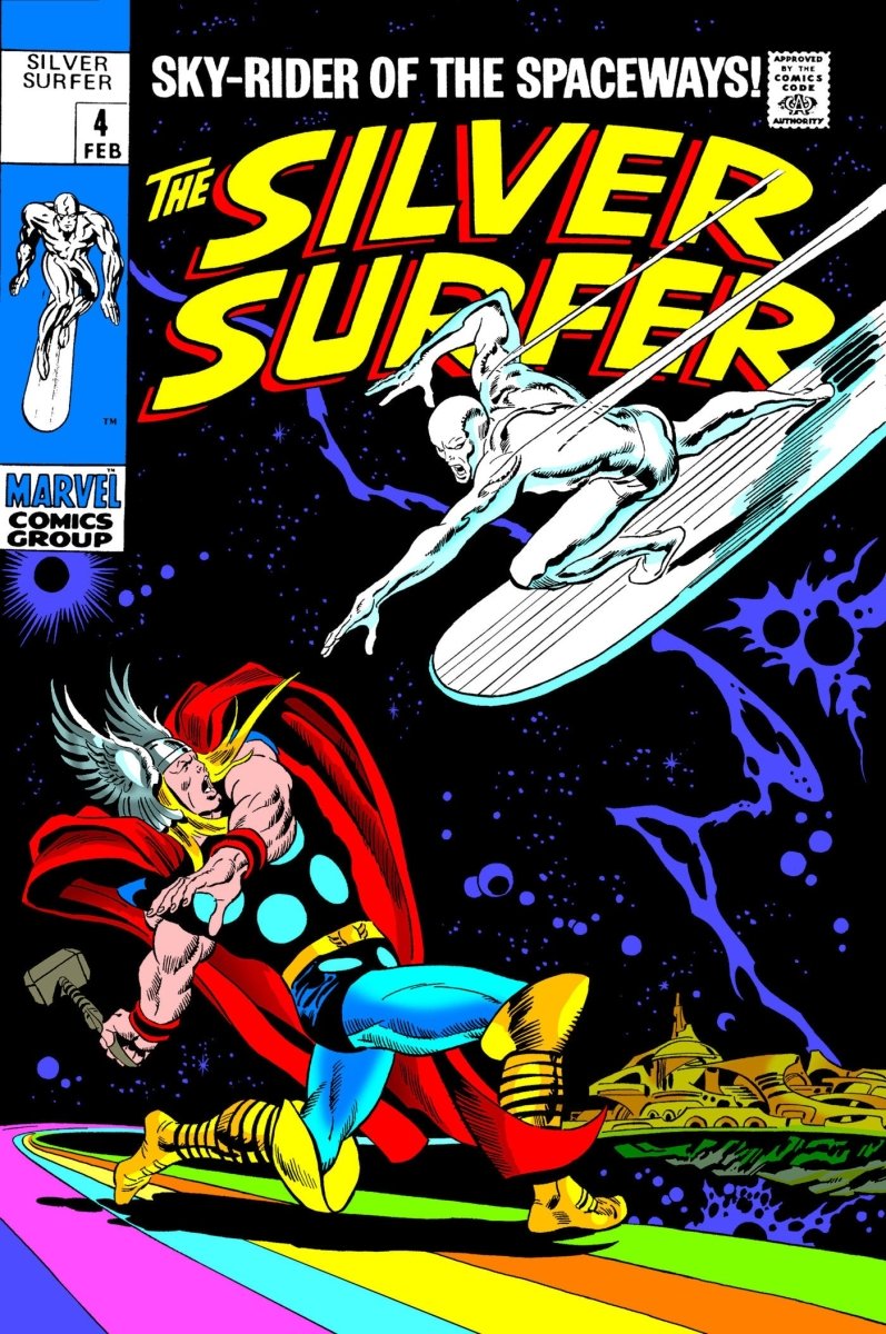 Silver Surfer Omnibus Vol. 1 John Buscema Thor Cover HC [New Printing 2, Dm Only] *PRE - ORDER* - Walt's Comic Shop