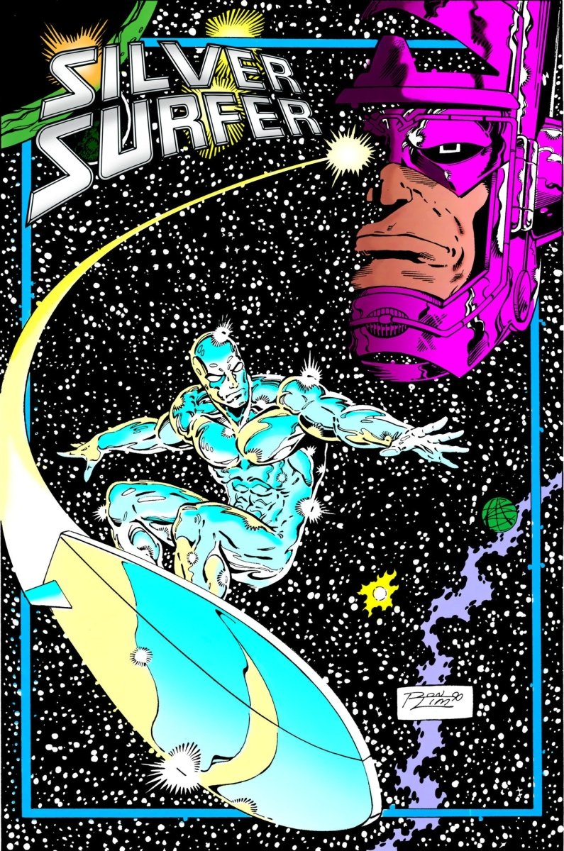 Silver Surfer: Return To The Spaceways Omnibus Ron Lim Cover HC *PRE - ORDER* - Walt's Comic Shop