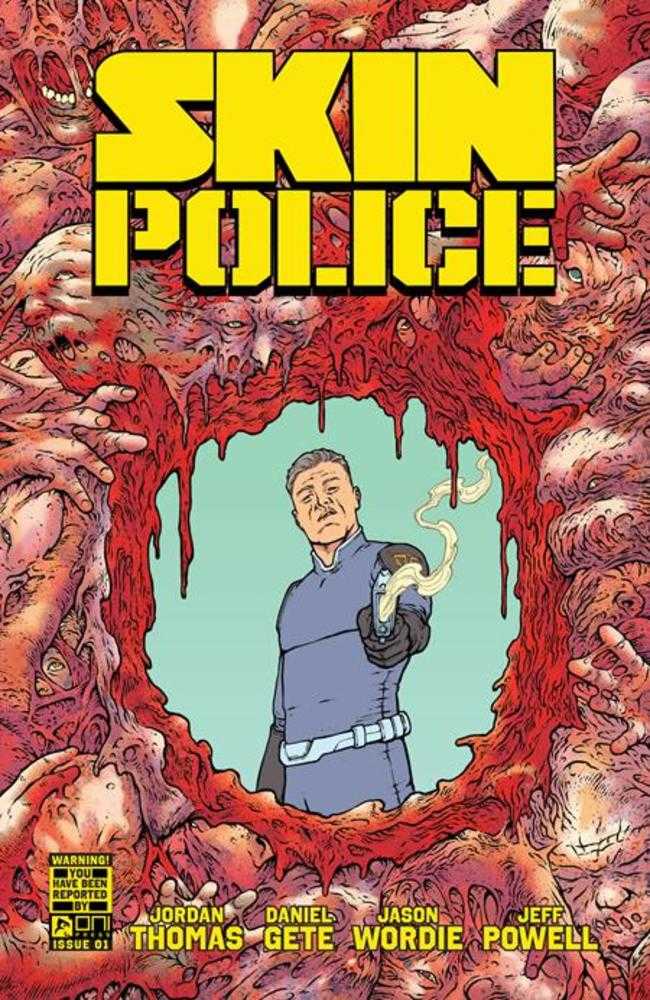 Skin Police #1 (Of 4) Cover A Gete & Wordie - Walt's Comic Shop