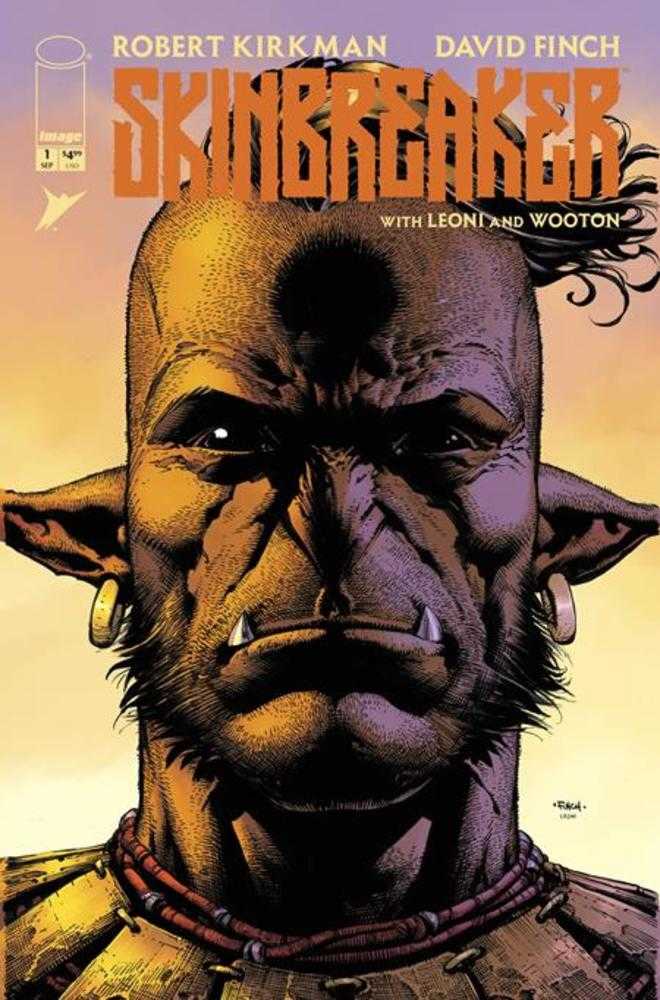 Skinbreaker 1 Cover B David Finch Portrait Variant - Walt's Comic Shop
