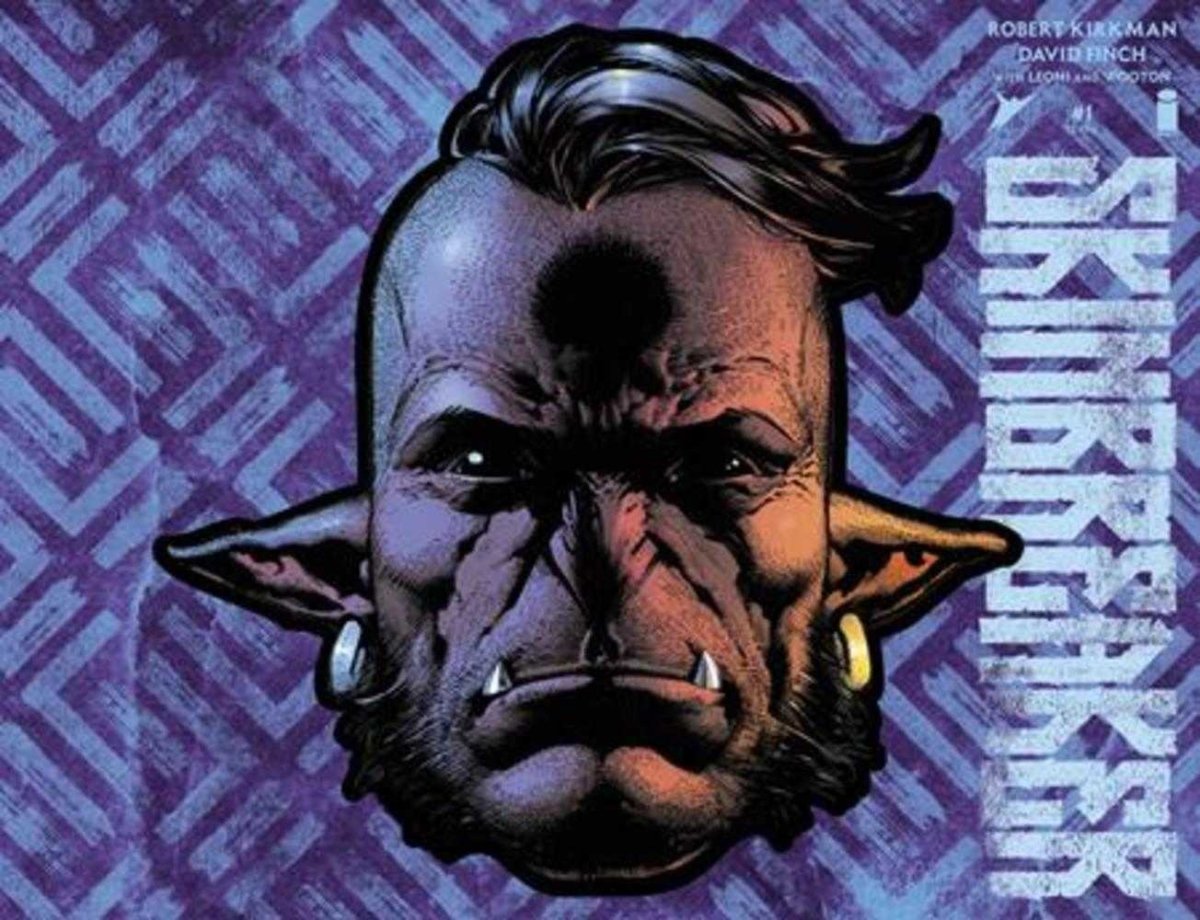 Skinbreaker 1 Cover J David Finch Die Cut Foil Mask Variant - Walt's Comic Shop