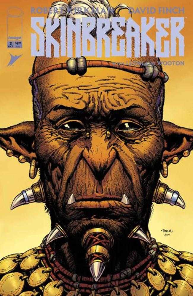 Skinbreaker 2 Cover B David Finch Portrait Variant - Walt's Comic Shop