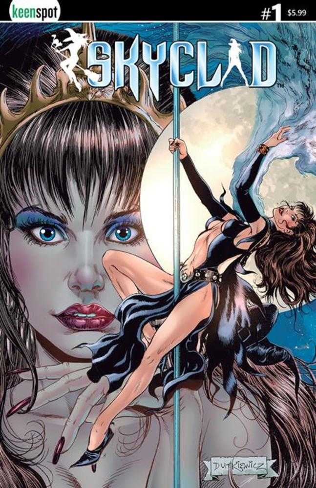 Skyclad 1 Cover A Michal Dutkiewicz Practical Magic (Mature) - Walt's Comic Shop