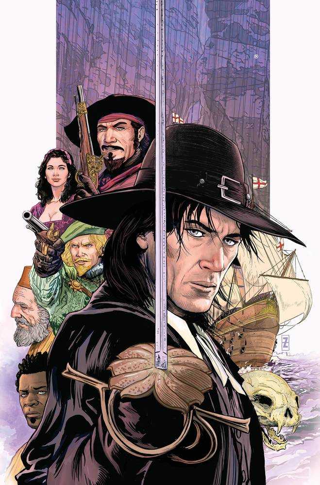 Solomon Kane Serpent Ring #1 Cover K 1:5 Ratio Variant Edition Zircher Virgi - Walt's Comic Shop