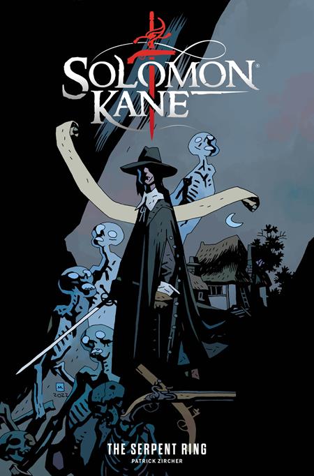 Solomon Kane The Serpent Ring TP Direct Market Edition Mike Mignola Cover *PRE - ORDER* - Walt's Comic Shop