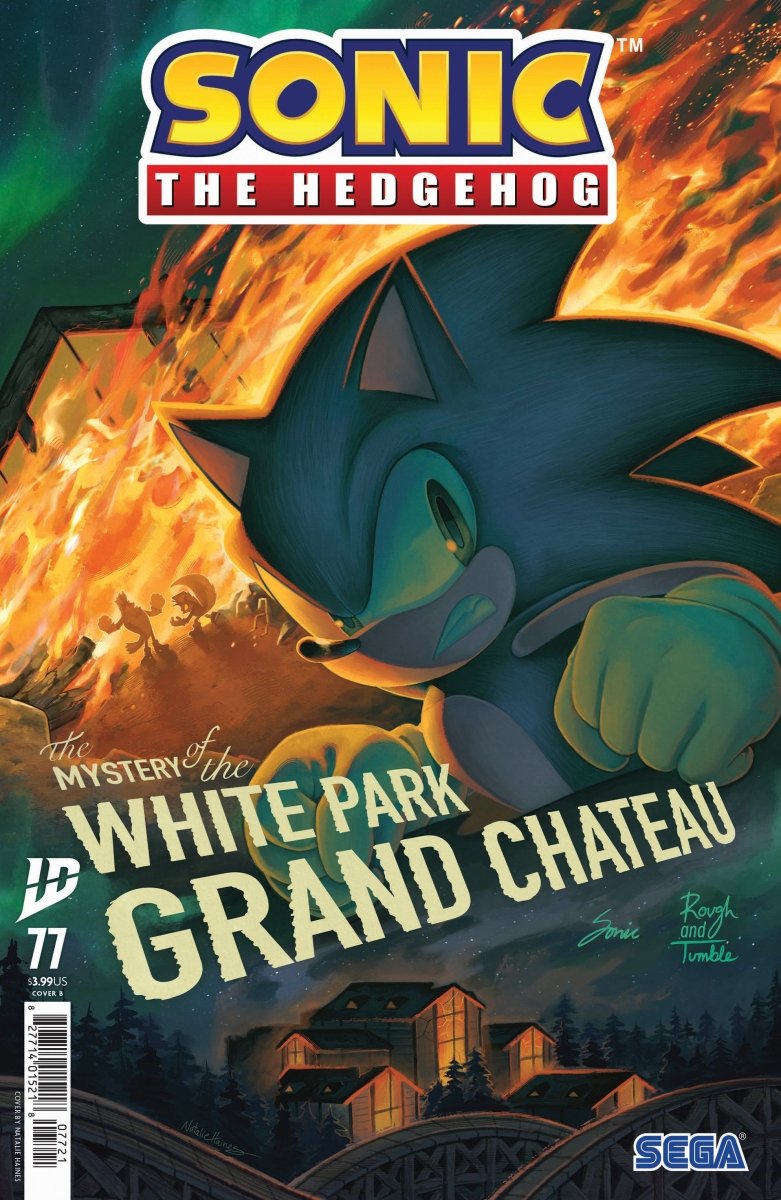 Sonic The Hedgehog 77 Cover B Haines - Walt's Comic Shop
