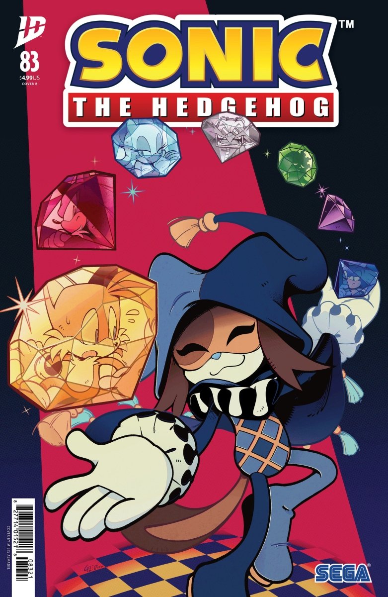 Sonic The Hedgehog 83 Variant B (Almadel) - Walt's Comic Shop