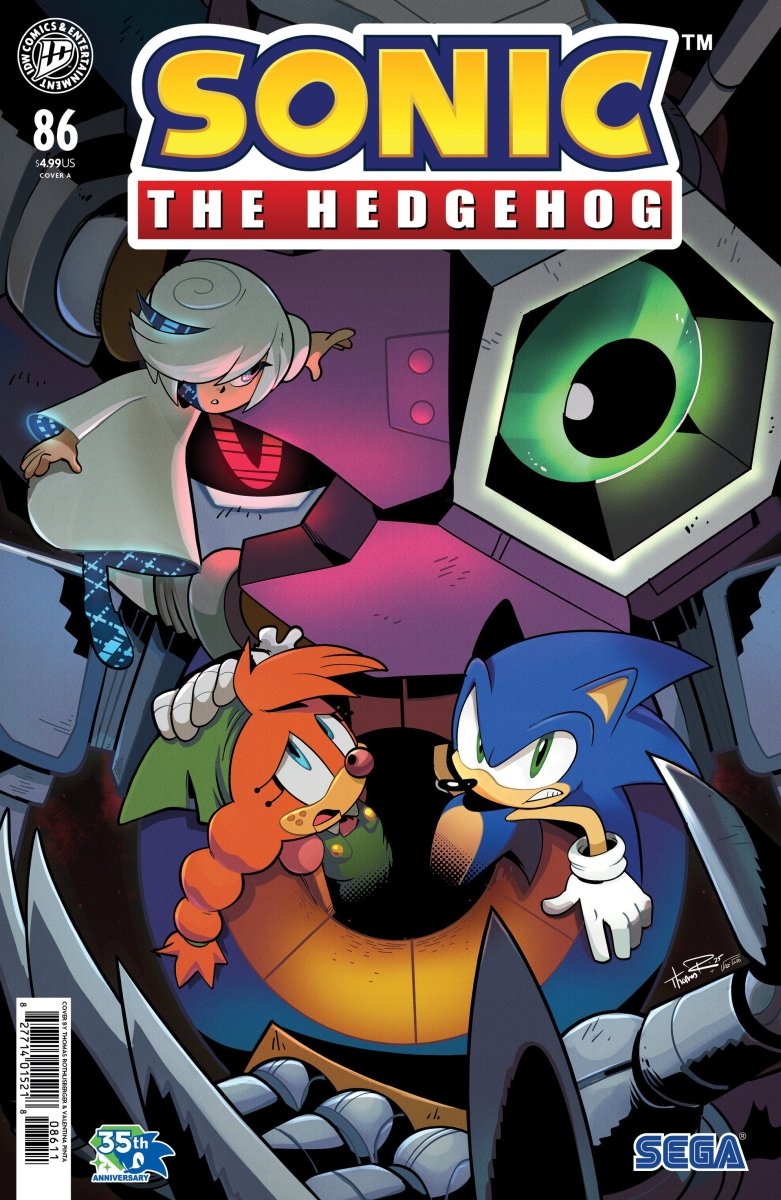 Sonic The Hedgehog 86 Cover A (Rothlisberger) - Walt's Comic Shop