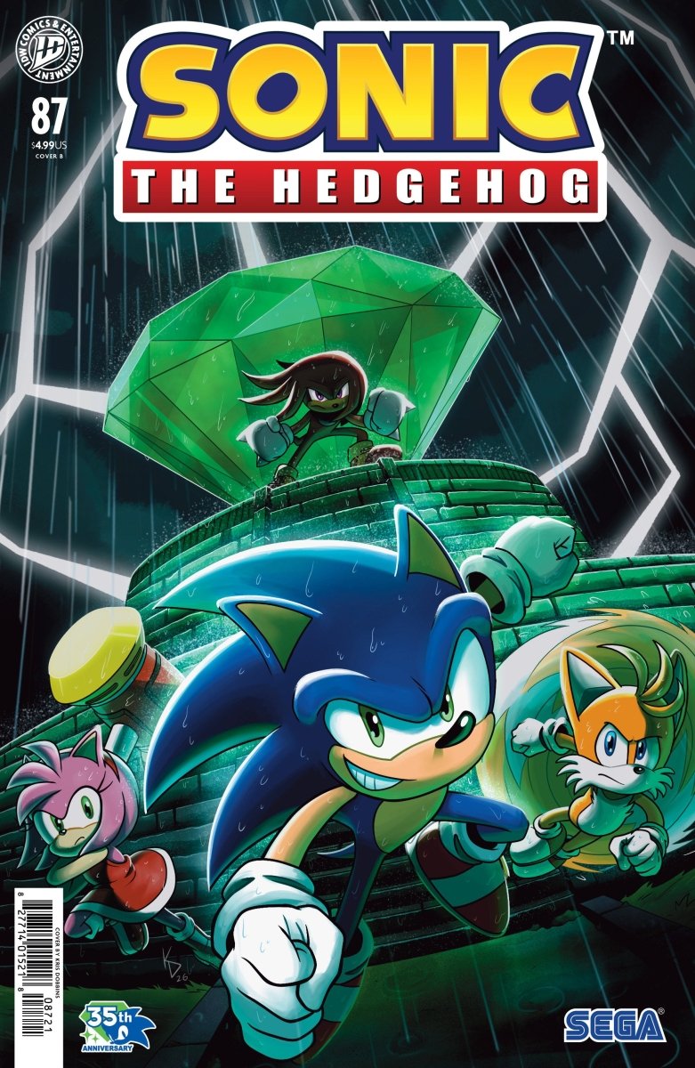 Sonic The Hedgehog 87 Variant B (Dobbins) - Walt's Comic Shop
