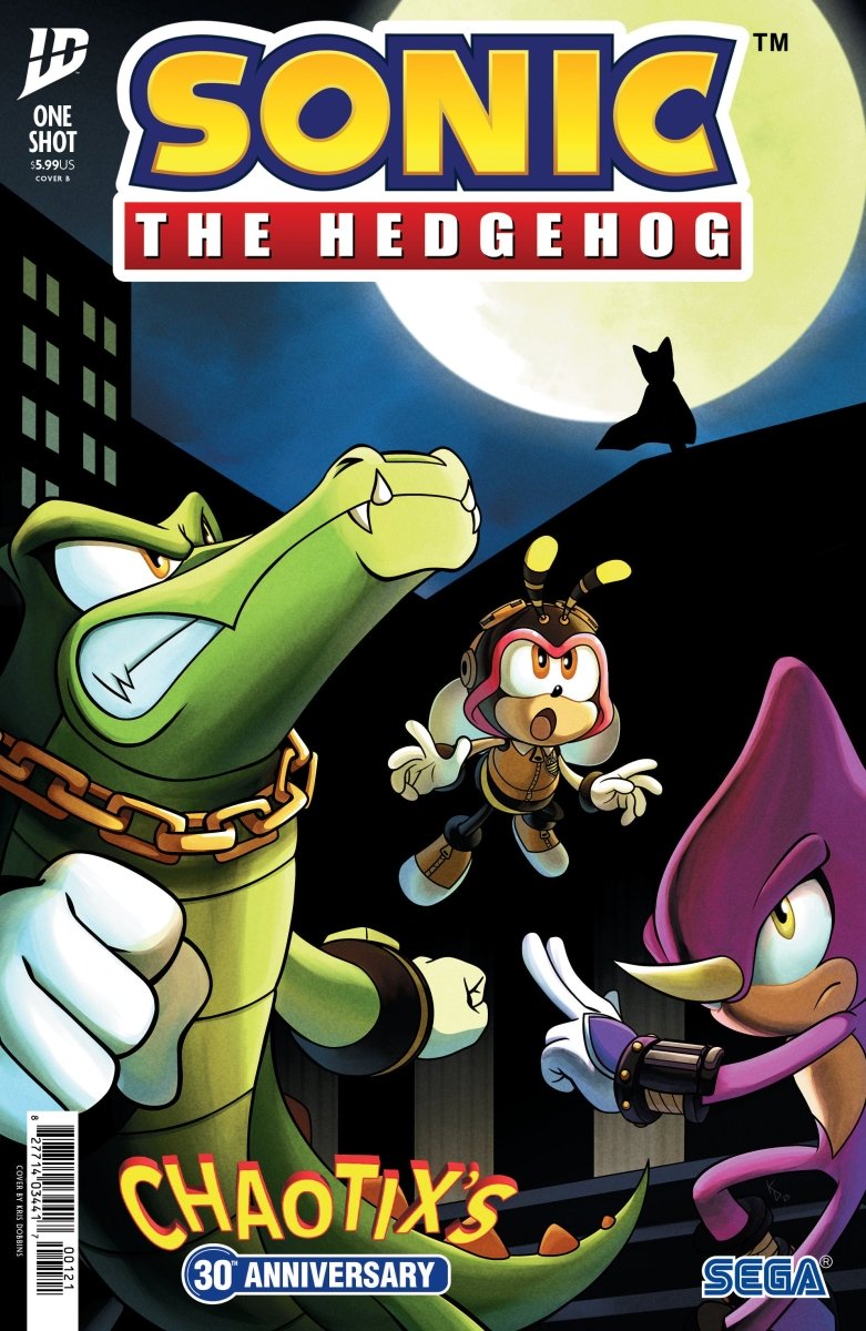 Sonic The Hedgehog: Chaotix's 30th Anniversary Special Variant B (Dobbins) - Walt's Comic Shop