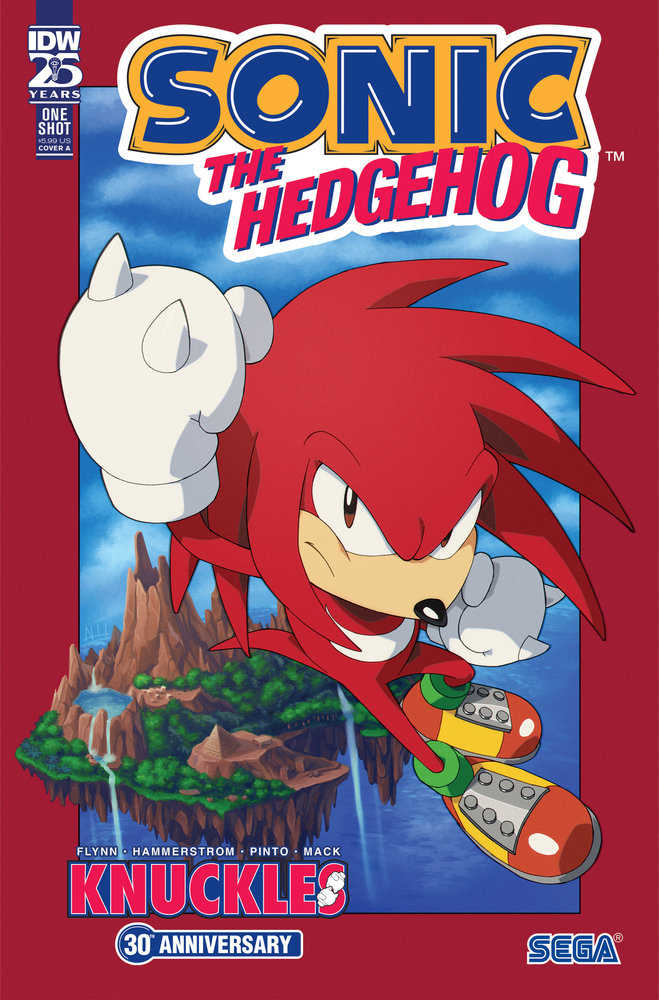 Sonic The Hedgehog Knuckles 30th Annual Special #1 Cover A - Walt's Comic Shop