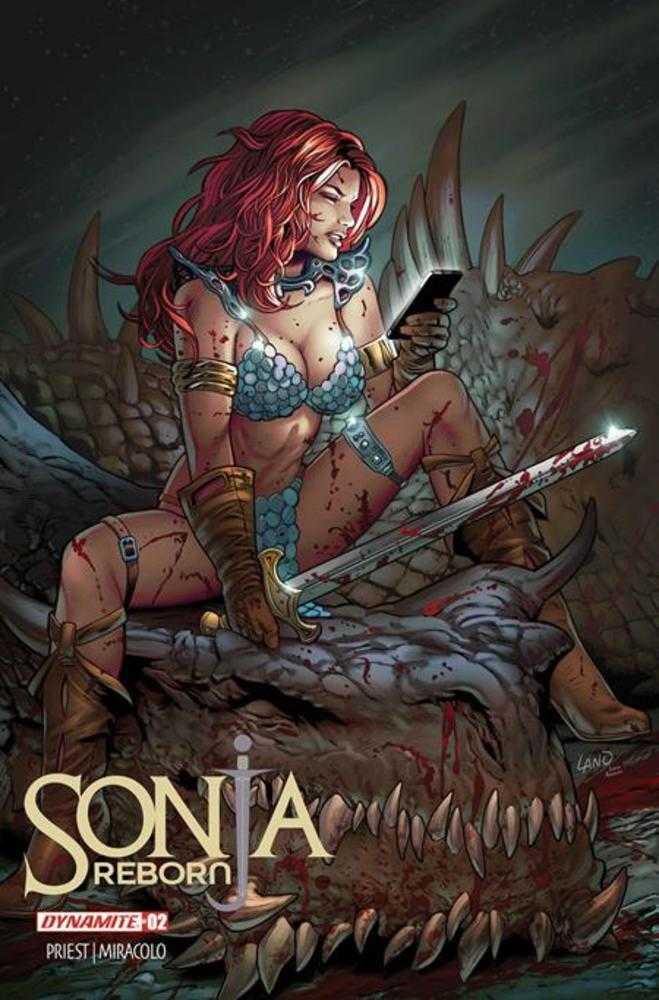 Sonja Reborn 2 Cover D Greg Land Variant - Walt's Comic Shop