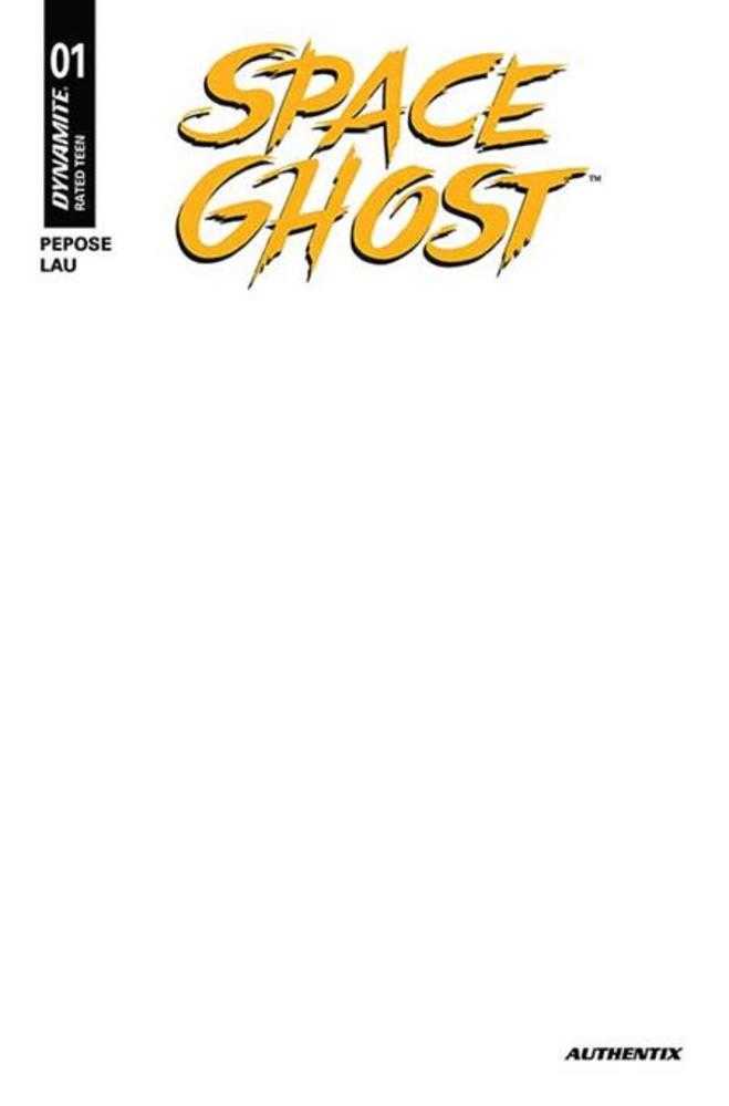 Space Ghost (2025) 1 Cover J Blank Authentix Variant - Walt's Comic Shop