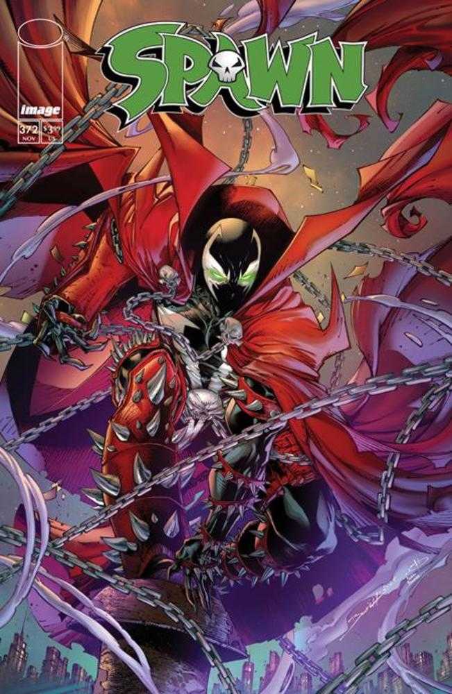 Spawn 372 Cover A Brett Booth - Walt's Comic Shop