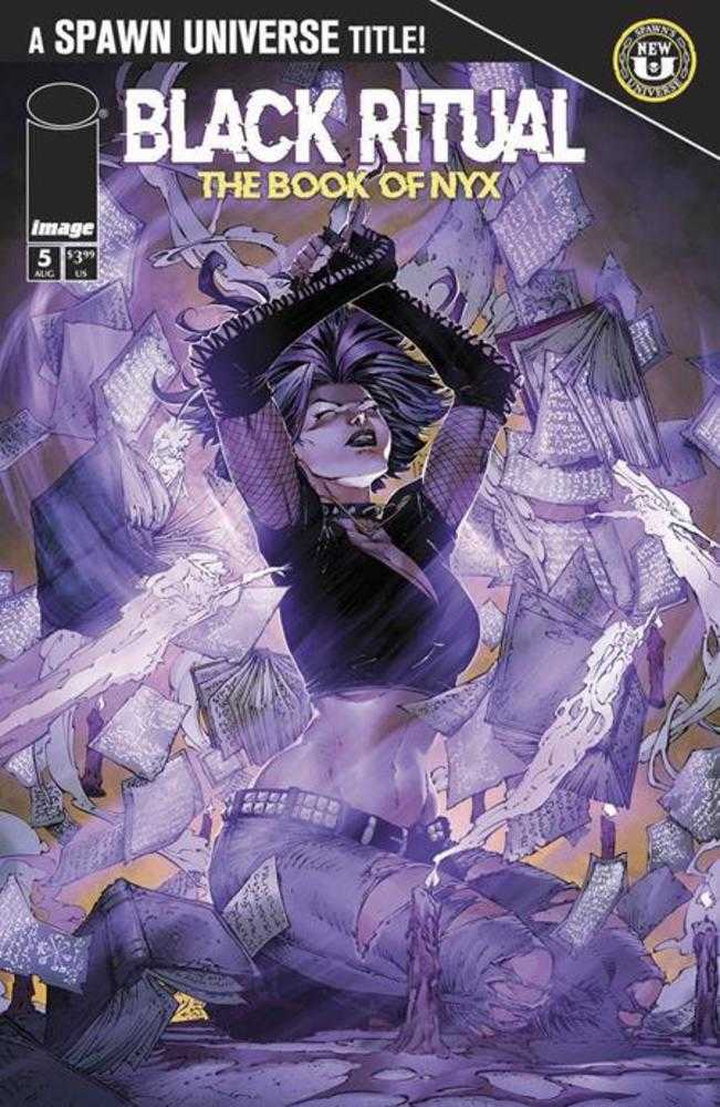 Spawn Black Ritual The Book Of NYX 5 (Of 7) Cover B Brett Booth Variant - Walt's Comic Shop