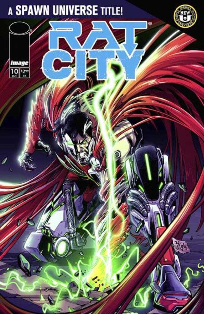 Spawn Rat City #10 Cover A Ze Carlos - Walt's Comic Shop