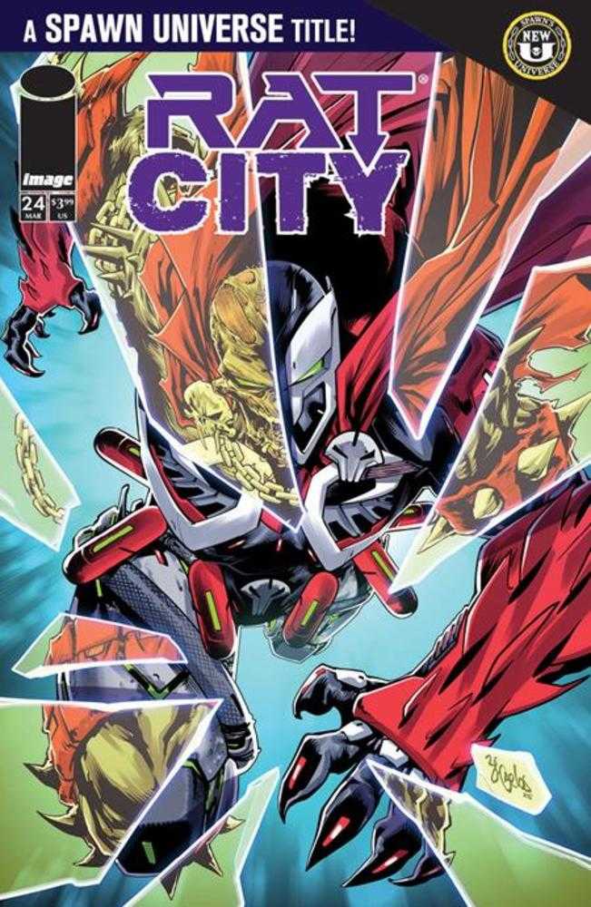 Spawn Rat City 24 Cover A Ze Carlos - Walt's Comic Shop