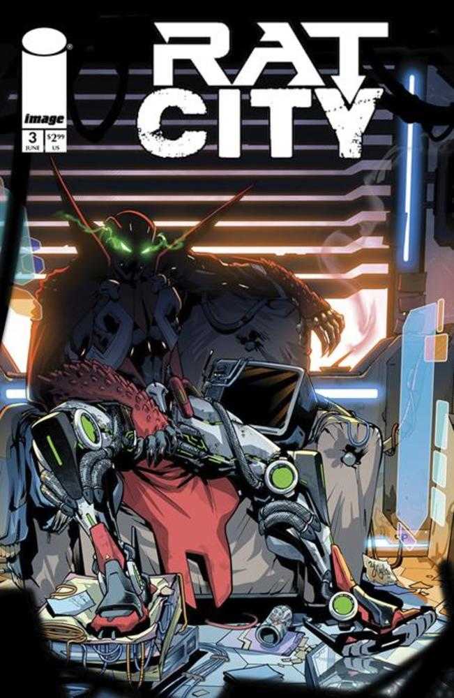 Spawn Rat City #3 Cover A Ze Carlos - Walt's Comic Shop