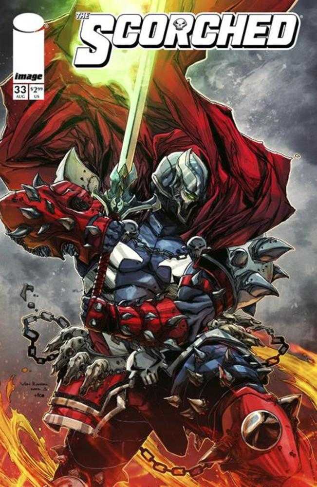 Spawn Scorched #33 Cover B Von Randal Variant - Walt's Comic Shop