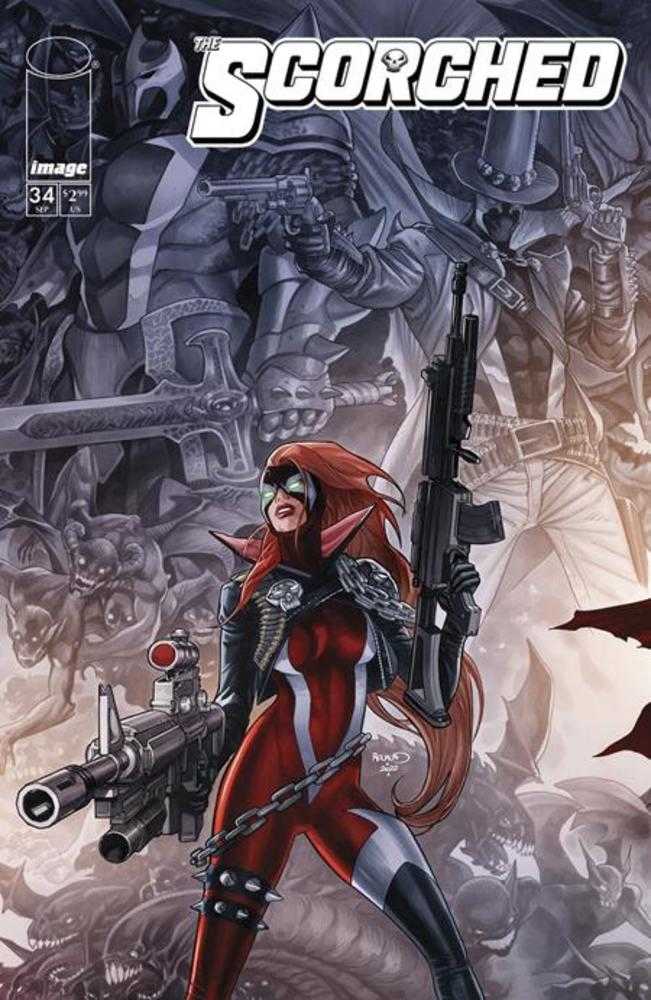 Spawn Scorched #34 Cover B Paul Renaud Variant - Walt's Comic Shop