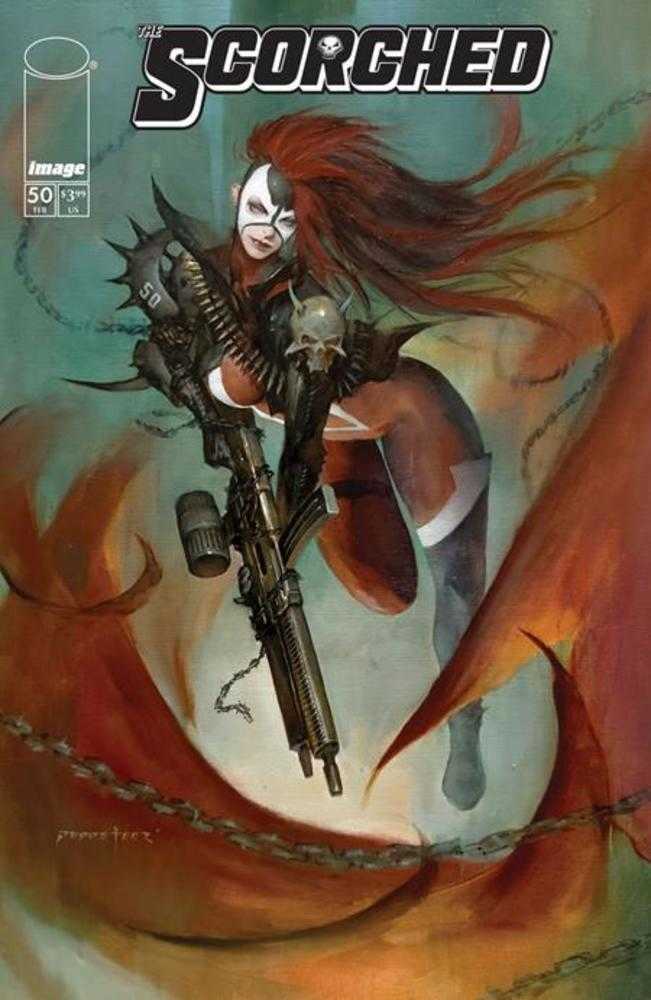Spawn Scorched 50 Cover B Puppeteer Lee Connecting Variant - Walt's Comic Shop