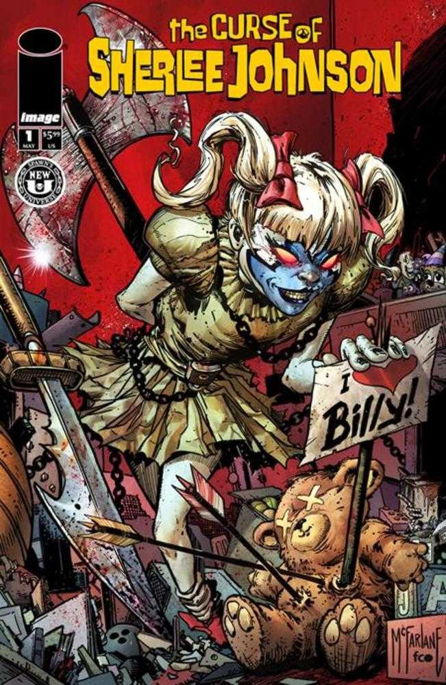 Spawn The Curse Of Sherlee Johnson 1 Cover B Todd McFarlane Variant - Walt's Comic Shop