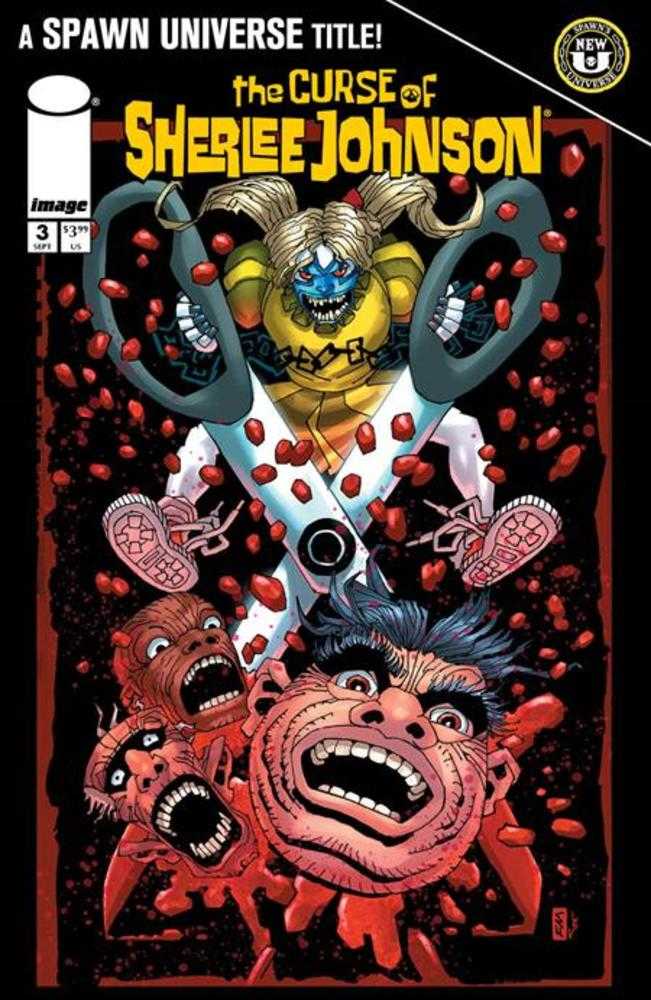 Spawn The Curse Of Sherlee Johnson 3 Cover C Frank Miller Variant - Walt's Comic Shop