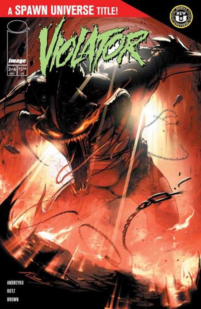 Spawn Violator #2 (Of 6) 2nd Print - Walt's Comic Shop