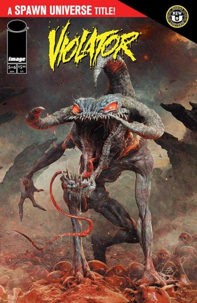 Spawn Violator #5 (Of 6) Cover B Bjorn Barends Variant - Walt's Comic Shop