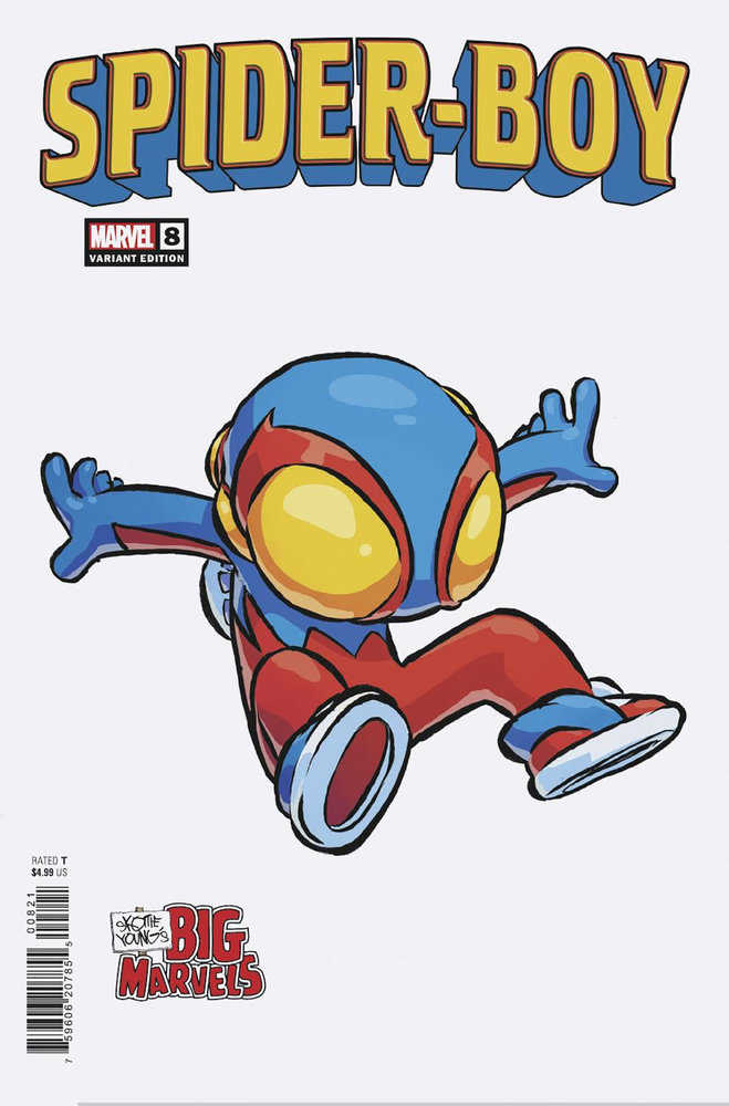 Spider - Boy #8 Skottie Young'S Big Marvel Variant - Walt's Comic Shop