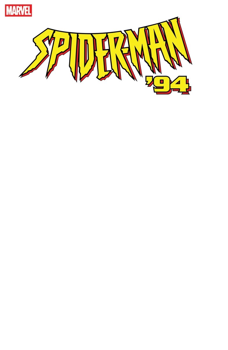Spider Man '94 1 Blank Cover Variant - Walt's Comic Shop