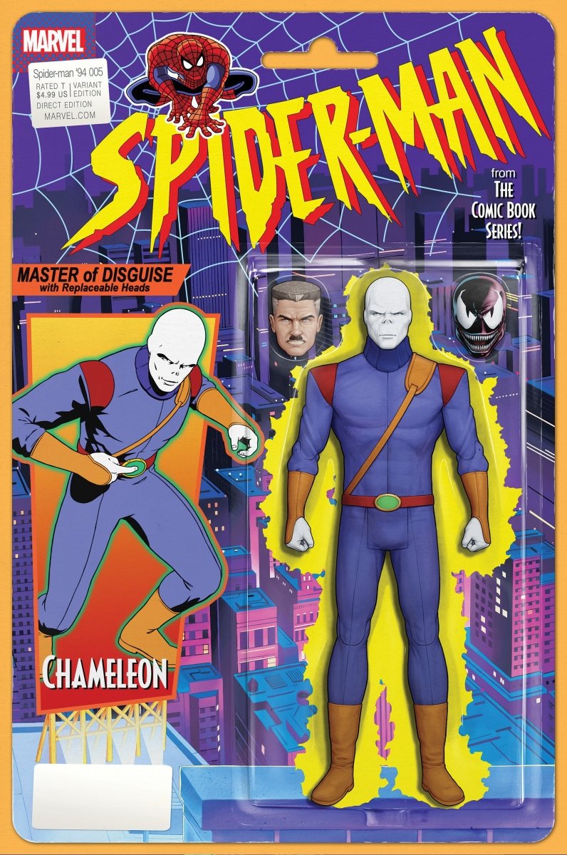 Spider - Man '94 5 John Tyler Christopher Action Figure Variant - Walt's Comic Shop