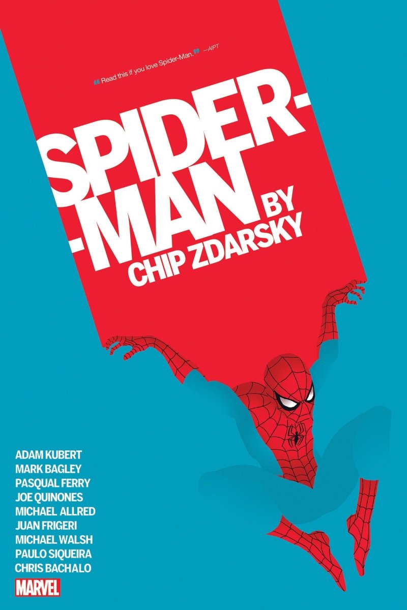 Spider - Man By Chip Zdarsky Omnibus Chip Zdarsky Cover HC [New Printing, DM Only] *PRE - ORDER* - Walt's Comic Shop