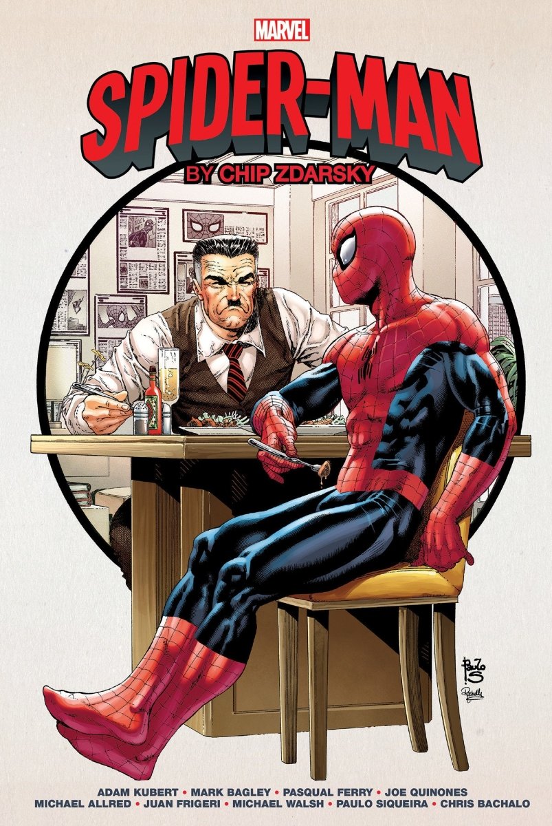 Spider - Man By Chip Zdarsky Omnibus Paulo Siqueira Cover HC [New Printing, DM Only] *PRE - ORDER* - Walt's Comic Shop