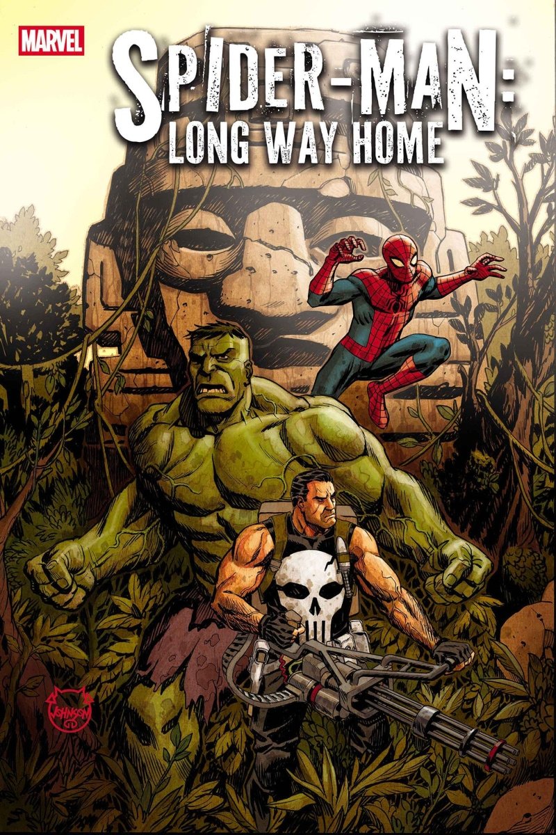 Spider-Man: Long Way Home 1 Dave Johnson Foil Variant - Walt's Comic Shop