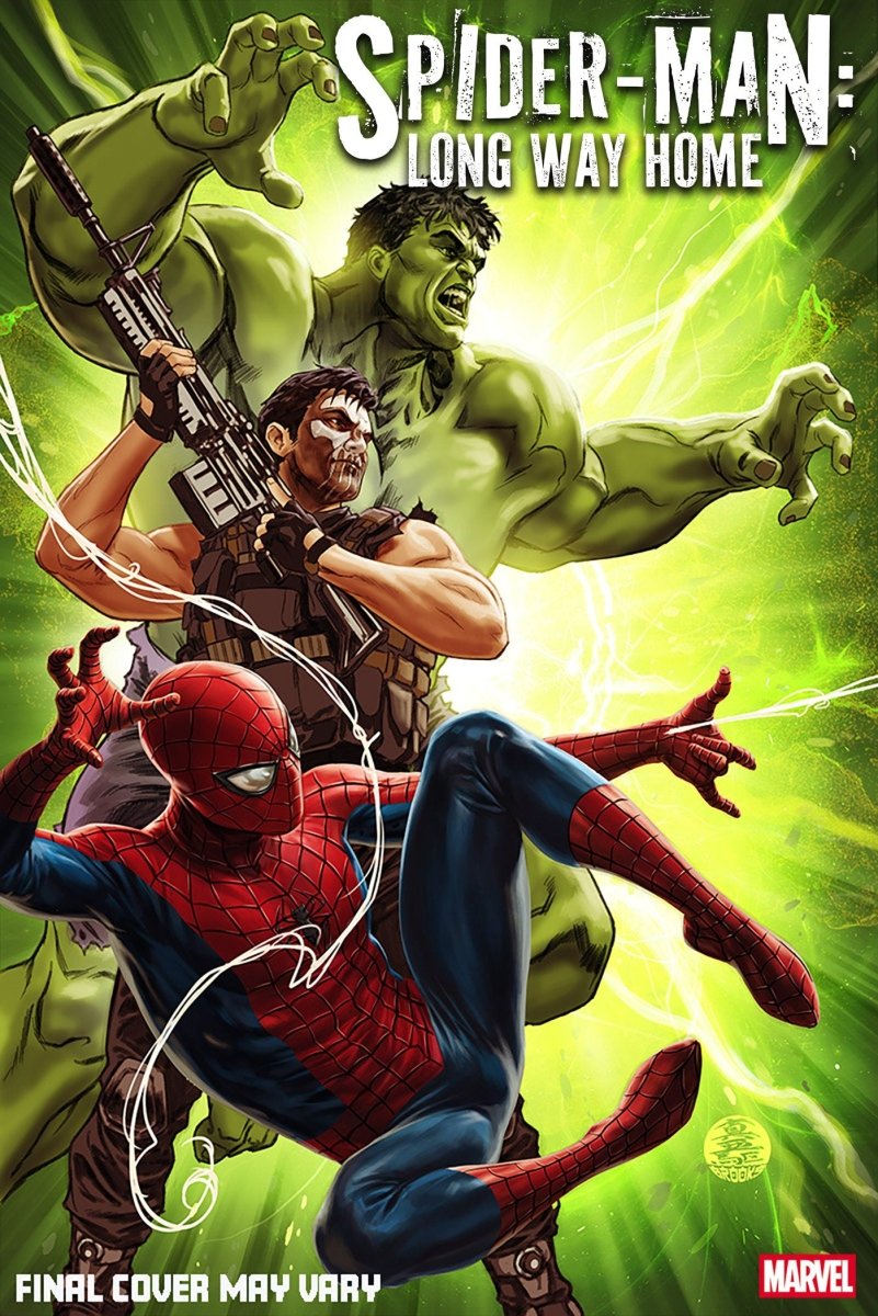 Spider-Man: Long Way Home 1 Mark Brooks Variant *one copy per customer* - Walt's Comic Shop
