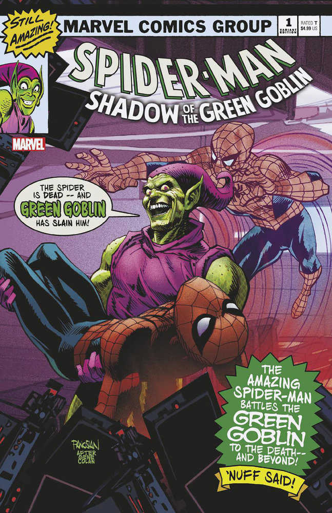 Spider-Man: Shadow Of The Green Goblin #1 Dan Panosian Vampire Variant - Walt's Comic Shop