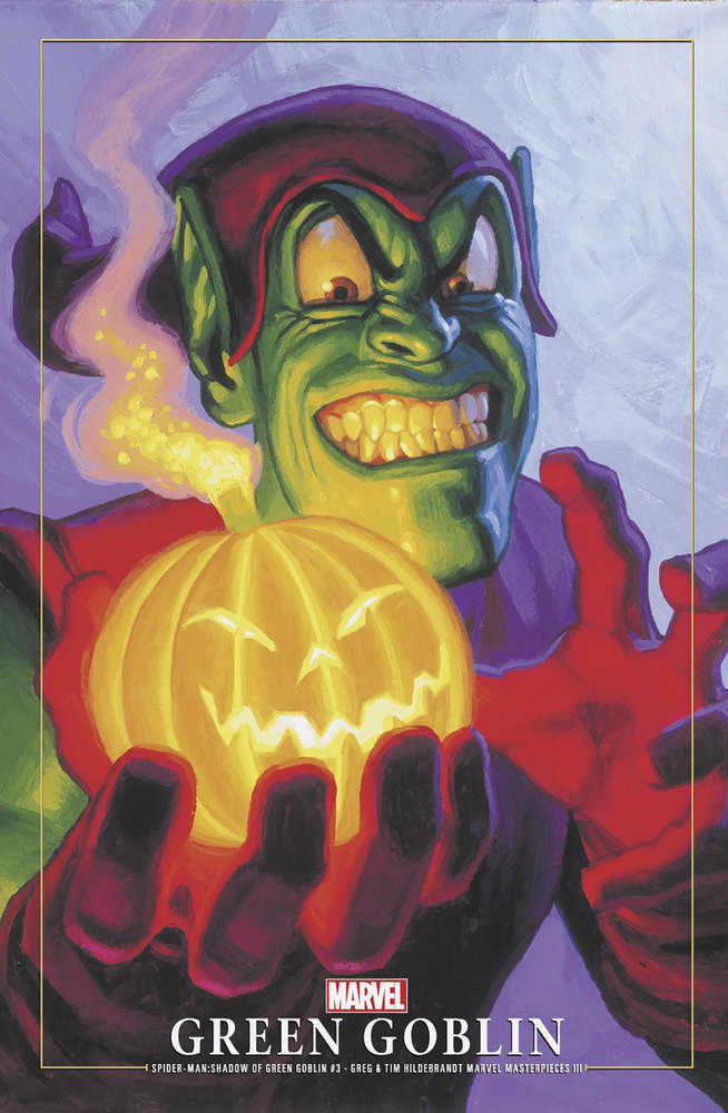 Spider - Man: Shadow Of The Green Goblin #3 Greg And Tim Hildebrandt Green Goblin Marvel Masterpieces III Variant - Walt's Comic Shop