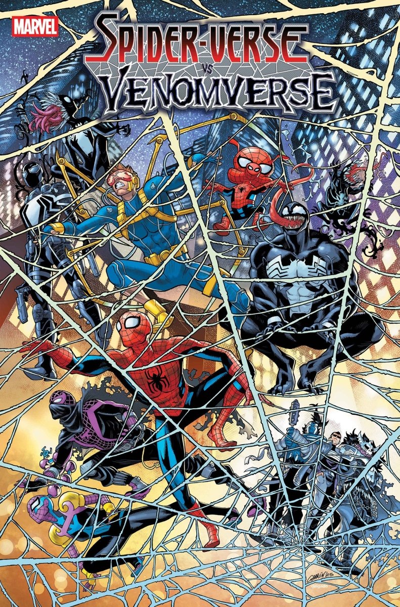 Spider - Verse vs. Venomverse 1 Javier Garron Foil Variant - Walt's Comic Shop