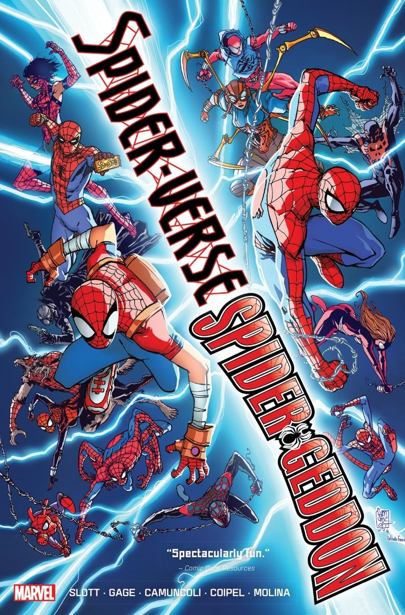 Spider - Verse/Spider - Geddon Omnibus Giuseppe Camuncoli Cover HC [New Printing, DM Only] *PRE - ORDER* - Walt's Comic Shop